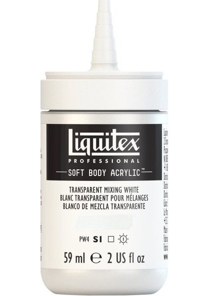 : Professional Soft Body : Akrilik Boya : 59 ml : Transparent Mixing White 430 S1 fiyatları