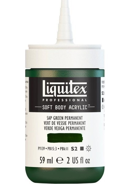 : Professional Soft Body : Akrilik Boya : 59 ml : Sap Green Perm 315 S2 fiyatları