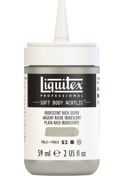 : Professional Soft Body : Akrilik Boya : 59 ml : Iridescent Rich Silver 239 S2 fiyatları