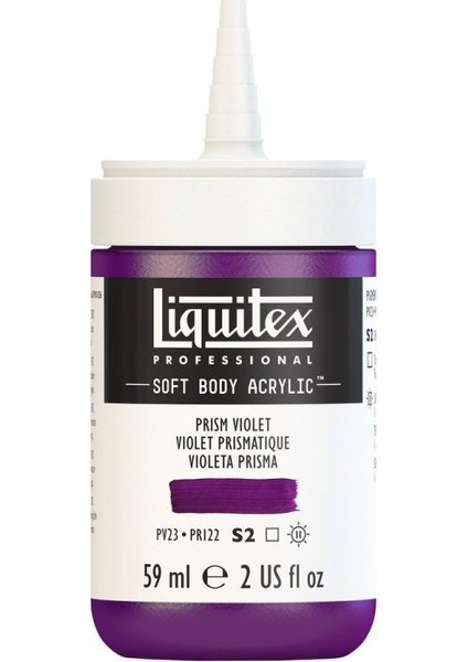 : Professional Soft Body : Akrilik Boya : 59 ml : Prism Violet 391 S2 fiyatları