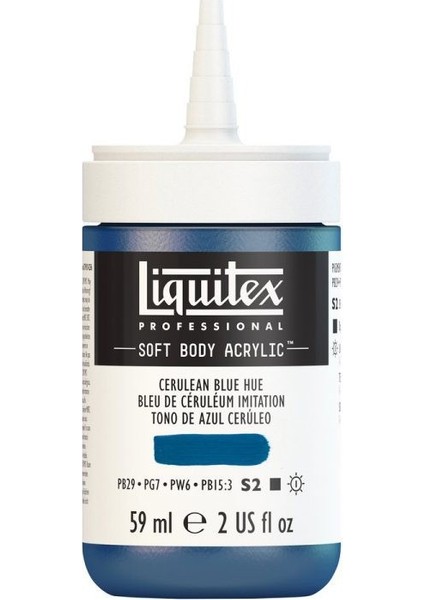 : Professional Soft Body : Akrilik Boya : 59 ml : Cerulean Blue Hue 470 S2 fiyatları