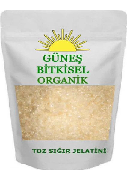 Güneş Bitkisel Organik Güneş Bitkisel Toz Sığır Jelatini