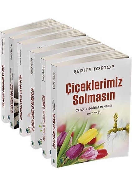 Şerife Tortop Çocuk Eğitimi Kitapları (6 Kitap-Set) -Şerife Tortop