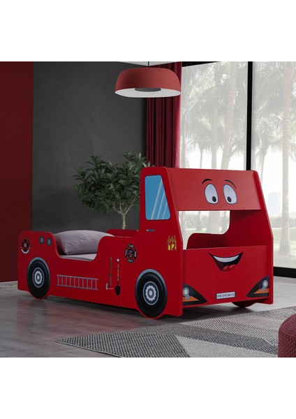 Montessori, Fireman Arabalı Yatak Karyolası