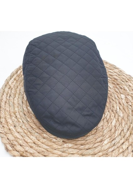 Kare Dikişli Erkek Kasket Siyah Renk fiyatları