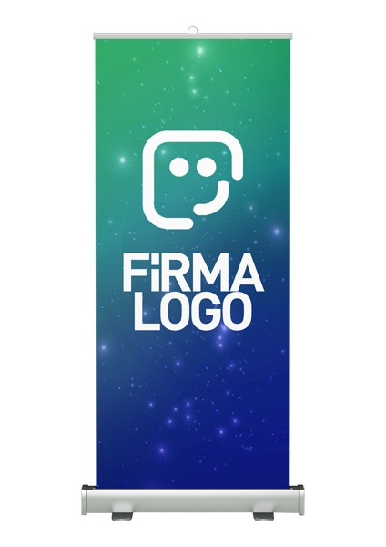 Özel Logolu Roll Up Banner 85X200 cm Baskılı