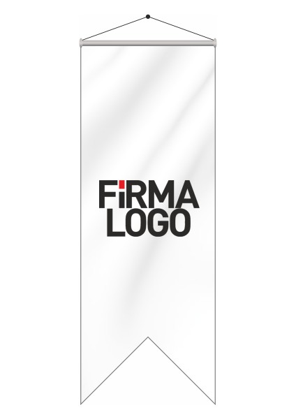 Özel Logolu Kırlangıç Flama 100X300 cm
