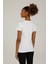 CT126 Basic V Neck T-Shirt Beyaz Kadın T-Shirt 2