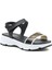 315502.Z 2fx Siyah Kadın Spor Sandalet 1