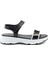 315502.Z 2fx Siyah Kadın Spor Sandalet 2