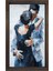 Romantik Dans Tablosu-Kahverengi Ahşap Çerçeve - 50X70 1