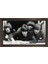 The Beatles Grubu Tablosu-Kahverengi Ahşap - 50X70 1
