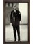 Atatürk Takım Elbiseyle Tablosu-Kahverengi Ahşap - 50X70 1