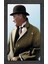 Atatürk Tablosu Tablosu-Siyah Ahşap Çerçeve - 50X70 1