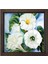 Beyaz Çiçekler Tablosu-Çerçevesiz - 30X30 1