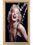 Marilyn Monroe Tablosu-Naturel Ahşap Çerçeve - 50 x 90 cm 1