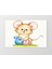 Sevimli Mini Mouse Tablosu-Çerçevesiz - 45 x 30 cm 1