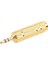 3.5 mm Erkek-6.3 mm Dişi Stereo Çevirici Gold Adaptör 1