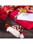 Noel Şapka Santa Claus Şapka Yetişkinler Noel Şapka Tatil Dekor Kırmızı Yeşil 4