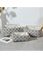 Tuval Saklama Kutusu ile / Kolları Sepet Organizatör Oyuncaklar Bezi Için 36X26X16 cm(Yurt Dışından) 2