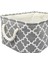 Tuval Saklama Kutusu ile / Kolları Sepet Organizatör Oyuncaklar Bezi Için 36X26X16 cm(Yurt Dışından) 4