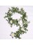 Yapay Vines Faux Eucalyptus Kamelya Garland Düğün Açık Dekor Için Büyük Beyaz Çiçek 2