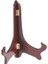 Ahşap Şövale Premium Kaliteli Plaka Tutucu Katlanır Ekran Standı Raf 9 '' # 5 5