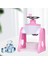 Manuel Buz Kırıcı Mini Diy Mutfak El Buz Kırıcı Bpa Ücretsiz Pembe 3