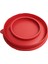 Kırmızı Bpa Ücretsiz Salata Kapak Derin Kapak Pişirme Kaseleri Kapak Kaçak Geçirmez Kapak Lash 22CM(Yurt Dışından) 1