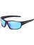Trendy Açık Spor Polarize Güneş Gözlüğü Gözlük, Anti-Darbeli Yarış Sürme Motosiklet Gözlük Uv-Goggles - Mavi 3