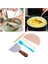 4 Parça Krep Serpme Pancake Pişirme Uygun Malzemeler Ahşap Ev Yarım Bölge Kürek 4