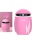 Taşınabilir Nemlendirici Aroma Difüzör USB Powered LED Işık Sis Arıtma Kırmızı 5