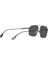 OBE31301001/8759 Erkek Güneş Gözlüğü Siyah Metal Çerçeveli Füme Lens UV400 4