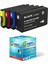 9022 All-In-One 963XL-967XL 4 Renk Muadil Kartuş Set 1.600 Sayfa 1