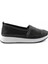Siyah Leather Kadın Casual Ayakkabı K019080085 2