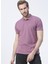 Nobro K Polo Yaka Regular Fit Düz Lila Erkek T-Shirt 4
