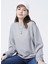 Homewear Koleksiyonu Gri Kadın Sweatshirt 4