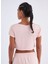 Authentic Tier One Lamara Kadın Açık Pembe Regular Fit Tişört 2