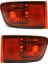 Toyota Land Cruiser Prado Için 120 Kuyruk Lambası 2002-2009 Arka Tampon Reflektörler Işıklar Hiçbir Ampul Arka Işık Kuyruk Işık Kabuk (Yurt Dışından) 1