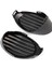 Siyah Araba Ön Tampon Sis Lambası Lamba Kapağı Grille Çerçeve CP9Z17B814A CP9Z17B814B Ford Focus 2012 2013 2014 Için Fit (Yurt Dışından) 4