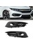 Honda Civic 2016-2018 Için Sis Farı Trim 2 Sürücü ve Yolcu Tarafı Seti (Yurt Dışından) 3