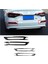 11. Nesil Honda Civic 2022 Için Araba Arka Sis Işık Lambası Dekoratif Çerçeve Kapak Trim Sticker Dış Aksesuar, Siyah (Yurt Dışından) 2