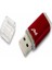 Flash Bellek 64GB USB Bellek 3.0 USB Kırmızı Pqı U273V 3