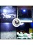Sokak Dış Mekan Kampı Için 120 LED Ufo Şekilli Solar Şarjlı Işıklar-Uzaktan Kumandalı (Yurt Dışından) 4