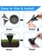 Solar Zemin Işıkları Suya Dayanıklı Solar Bahçe Işıkları -4 Paket Sıcak Işık (Yurt Dışından) 4