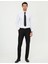 Erkek Beyaz Slim Fit Uzun Kollu Klasik Gömlek 50251670-VR013 4