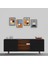 Geometrik Stil 4 Parça Mdf Tablo 2