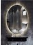 65X85 cm Dokunmatik Tuşlu Elips Ledli Ayna Banyo Aynası Dekoratif Ayna Boy Ayna Salon Duvar Ayna 2