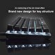 Shuai Yan Ajazz AK33 Kablolu Oyun Klavyesi LED Arkadan Aydınlatmalı 82 Tuşlu USB Mekanik Klavye (Yurt Dışından)