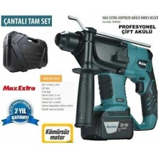 Max Extra Max-Extra Mxp 9020 Çift Akülü Kırıcı Delici Matkap